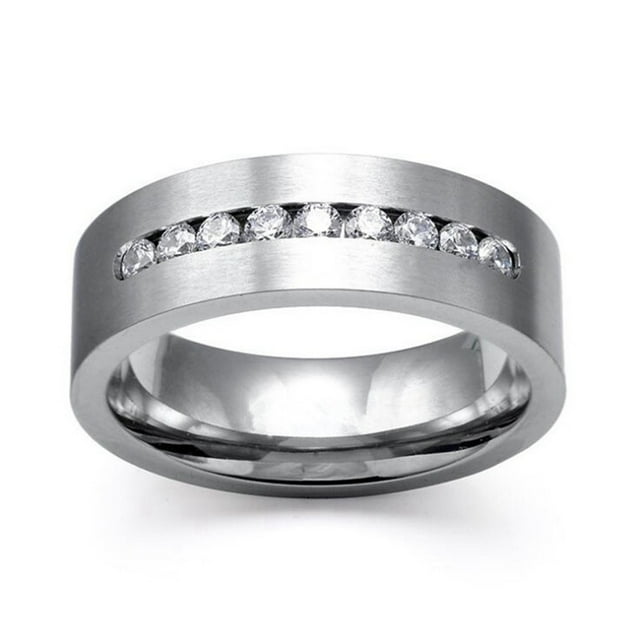 Product Classification Rings for Couples European Style Zircon Rings Set for Men and Women Across Weddings and Fashion Craftsmanship with Timeless Appeal