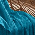 thumbnail image 4 of Manta Bedsure King, tamaño 264 x 229 cm, 100% algodón, color verde azulado, 4 of 8