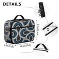 thumbnail image 6 of Insulated School Lunch Box for Men Designname Women Lunch Bag for Work or School Lunch Carrying WaterResistant Lining Portable Lightweight Lunch Cooler Bag, 6 of 6