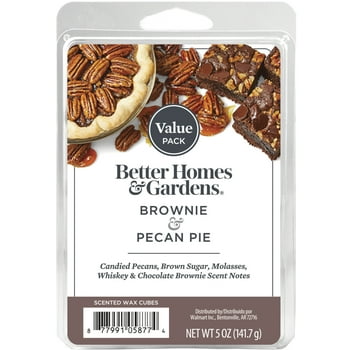 Brownie Pecan Pie Scented Wax Melts, Better Homes & Gardens, 5 oz (Value Size)
