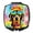 Dachshund 2499, variant on Carolines Treasures DAC2544SCM 3 x 2.75 in. Pug Hippie Dawg Compact Mirror