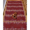 thumbnail image 2 of Dark Red Blue Stars Stair Treads Non Slip for Steps Independence Day Sparklers Us Flag Modern 15 Pcs Reusable Adhesive Stair Runner Mats for Dogs Elders Carpet Treads Rugs for Staircase 8x30 In, 2 of 7