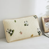 Yaoyar Kids Toddler Latex Pillowcase Girls Boys Pillow Cases for Pillow, Kids Pillow Covers, 30x50Cm Machine Washable