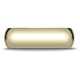 thumbnail image 2 of Mens 18K Yellow Gold, 7mm Slightly Domed Standard Comfort-Fit Wedding Band (sz 14.5), 2 of 3