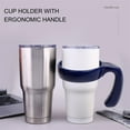 thumbnail image 2 of TNOBHG Cup Holder with Ergonomic Handle Sure Here's A Product Title for Listing Tumbler Handle Attachment 2 Pcs Ergonomic Grip Anti Slip Car Cup for 20/32oz, 2 of 8