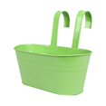 thumbnail image 1 of Advancent Hierro práctico y duradero desmontable para maceteros de balcón, barandilla colgante, decoración elegante Jardín y Patio Verde claro, 1 of 6