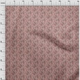 thumbnail image 4 of oneOone Georgette Viscose Light Pink Fabric Florals Fabric For Sewing Printed Craft Fabric By The Yard 42 Inch Wide, 4 of 4