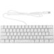 thumbnail image 1 of Tecl para Juegos RGB de 61 Teclas 60% Mecánico RGB Retroilumin 8 Tecl con Cable de un Solo Color, Diseño Ergonómico Anti Fantasma Alta Respuesta para Juegos de Estudio (White), 1 of 3