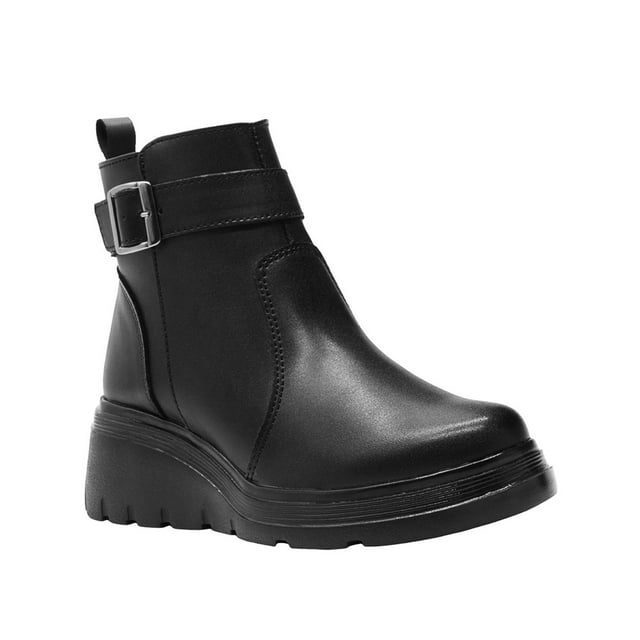 Botin Para Mujer Greenlove® Color Negro Plataforma Ligeros negro 23.5