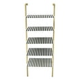 thumbnail image 4 of Zebra Shelf Multicolor Shelf, Modern Style, Rubber feet protect floor from scratches, MDF, Indoor Living, 4 of 5