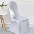 thumbnail image 3 of Spandex Dining Room Chair Covers - Universal Stretch Chair Slipcovers Protector for Wedding,Banquet,Party Decorations, 3 of 5