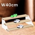 thumbnail image 3 of KLKCMS Acrylic Wooden Racks Desktop Perfume Cosmetic Makeup Action Figure Display 3 3 layer, 3 of 9