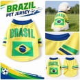 thumbnail image 2 of Pet Soccer Jersey for Dogs,Breathable Mesh Dog Shirt,Lightweight Football Costume,Sports Fan Outfit with Number Print,Washable Puppy Clothes for Small Dogs and Cats, 2 of 7