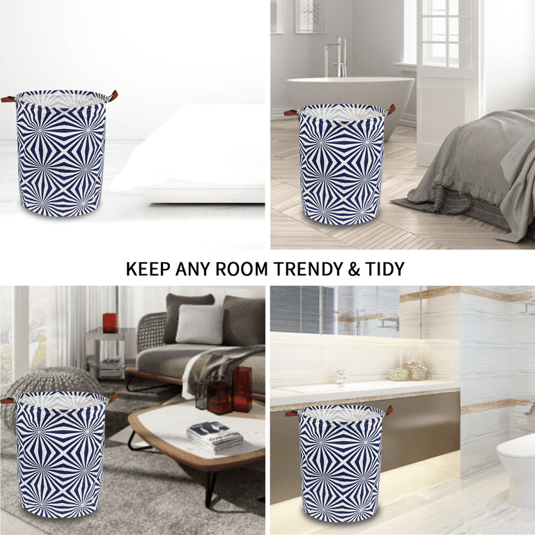 Collapsible Round Waterproof Laundry Basket photo 6