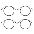 thumbnail image 1 of 4 Pcs Mini Câble Audio Optique Numérique 3.5mm Prise 2M Ligne de Fibre Optique SPDIF, 1 of 7