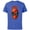 Royal Heather, variant on Marvel Deadpool Comic The Despicable Deadpool Face & Logo - Short Sleeve Cotton T-Shirt for Adults - Customized-Black