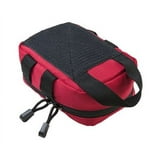 NC Star MOLLE EMT Pouch (Red) - Small First Aid Pouch For Tactical Vests & Backpacks