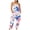 White womens jumpsuits, variant on Wycnly Womens Jumpsuits Loose Pocket Spaghetti Strap 4th of July Jumpsuits Overalls Casual American Flag Print V-Neck Sleeveless Long Summer Rompers Blue m