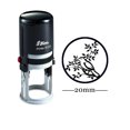 thumbnail image 1 of TREE DESIGN Round Self Inking Kids Teacher Stamp Personalized Custom Shiny Rubber Stamp, 1 of 1