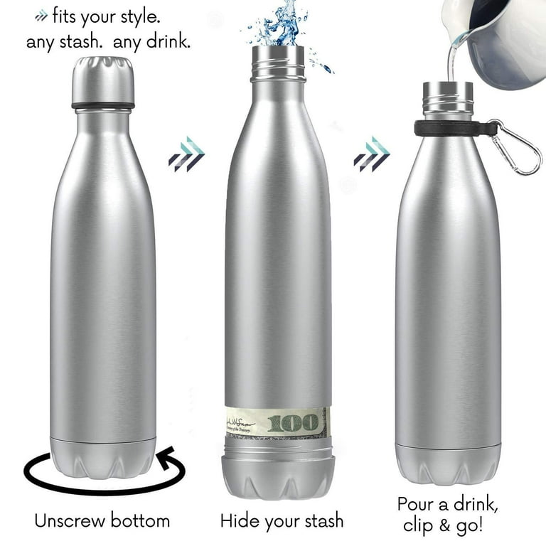 Diversion Water Bottle, Portable Water Bottle Secret Stash, Pill