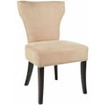 thumbnail image 4 of SAFAVIEH Jappic 22" H Side Chairs with Silver Nailheads, Wheat/Espresso, Set of 2, 4 of 5
