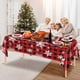 thumbnail image 4 of Mantel Desechable de Pvc con Estampado Navideño, Decoración para Fiestas, 4 of 6