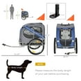 thumbnail image 3 of Bike Trailer Cargo Cart for Dogs and Pets, 3 of 11