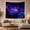 Deep Space Nebula, variant on Bright Star With Cosmic Arc Against Dark Space, Mystical Celestial Art for Space Lovers, Cosmic Wall Decor, Housewarming Gift, Tapestry Wall Hanging for Bedroom and Dorm