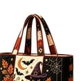 thumbnail image 3 of Women's Reusable Shopping Bag,Halloween Pumpkin Handbag for Outdoors, Vacations, Travel Tote Bags, 3 of 8