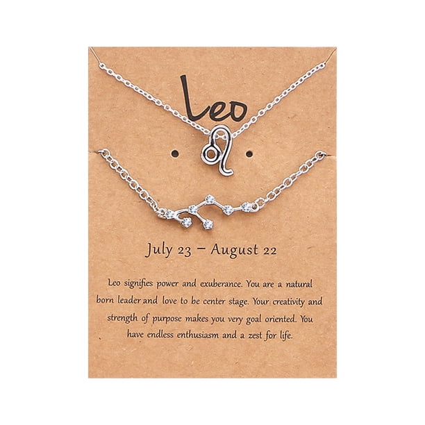 Xihbxyly Conjunto de Joyas de Constelación, Elegante Dúo de Collar y Pulsera, Elegantes Accesorios de Aleación de Aluminio, Perfecto para Cumpleaños, Inauguración de La Casa y Viajes, Regalo Ideal pa