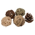 thumbnail image 4 of Parrots Ball Set, Chewing Sepak Takraw Toy Healthy  For Small Pet, 4 of 8