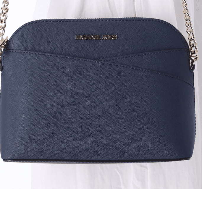 Navy Leather