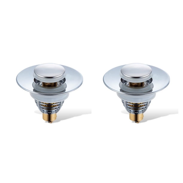Advancent Fregadero emergente Tapón de drenaje Tapa de filtro Colador Tipo de acero inoxidable para lavandería Tipo inoxidable 2piezas Advancent CBP210170