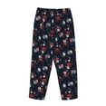 thumbnail image 5 of Xecao Vintage Rose Women's Straight Lounge Pajama Pants: The Epitome of Relaxed Sleepwear, 5 of 9
