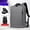 9003 Light Gray, variant on Cross-border In Stock Wholesale Men's Fashion Backpack Casual Travel Backpack Commuter Large Capacity Bag,9003 Dark Gray