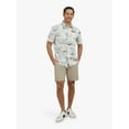 thumbnail image 5 of Chaps Men's and Big Men's Linen-Blend Print Woven Shirt, Sizes S-3XL, 5 of 6