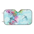 thumbnail image 7 of Daiia Dragonfly Floral Windshield Sun Shade for Car SUV Truck (Medium ), Car Sun Shade Windshield, Car Shades for Front Windows, Sunshade for Car Windshield, 7 of 7
