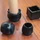 thumbnail image 3 of Cateissary 10x gorros negros para patas de silla para protección del suelo fuerte capacidad de carga versátil duradero Decoración del hogar, 3 of 6