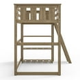 Free Shipping! Better Homes and Gardens Kane Twin Loft Bed, Natural