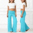 thumbnail image 2 of Miaoju Coral Fold Over Yoga Pants 2026 Wide Leg Loose Fit Pant with Ruched Waist Stretchy Baggy Sports Leggings, 2 of 7