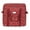 Red Snowflake Polyester, variant on Holiday Decoration Storage Bag - Rolling Treasurekeeper with Wheels, Green - 19.25x13x12.5 Inch - Protects Ornaments, Nutcrackers, & Fragile Décor