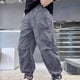 thumbnail image 1 of Xihbxyly Pantalones de Verano, Pantalones de Secado Rápido de Seda Suave, Pantalones Vaqueros Holgados E Informales, Diseño Elegante con Bolsillos Grandes, Ropa Escolar para Fiestas En La Playa, Rega, 1 of 6