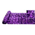 thumbnail image 1 of Purple Metallic Floral Sheeting, 1 of 3
