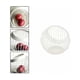 thumbnail image 2 of Frutero Frutero, Almacenamiento Decorativo para Frutas, Organizador de Cocina, Almacenamiento de Frutas para Aperitivos de Verduras Blanco, 2 of 5