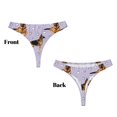 thumbnail image 3 of Fotbe German Shepherd Dog Tanga Sin Costuras para Mujer con Estampado – Panties Invisibles, Transpirables y Cómodos para Uso Diario-Medium, 3 of 6