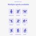 thumbnail image 4 of Sports Cotton Wristbands for Men and Women, Breathable Absorbent Sweatbands for Tennis, Basketball, Gym Training, and Fitness, 1 Piece, 4 of 7