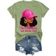 thumbnail image 4 of MHFRRA Camiseta Informal de Manga Larga con Estampado y Cuello Redondo, Sudadera deportiva, Suave, Cómoda y Moderna, Ideal para Uso Diario y Actividades de Ejercicio Ligero. Verde, 4 of 4