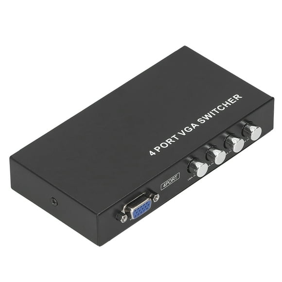 LCDPCTV Monitor VGA Switcher4 Port VGA Switcher VGA Switcher SVGA Monitor High-End Performance