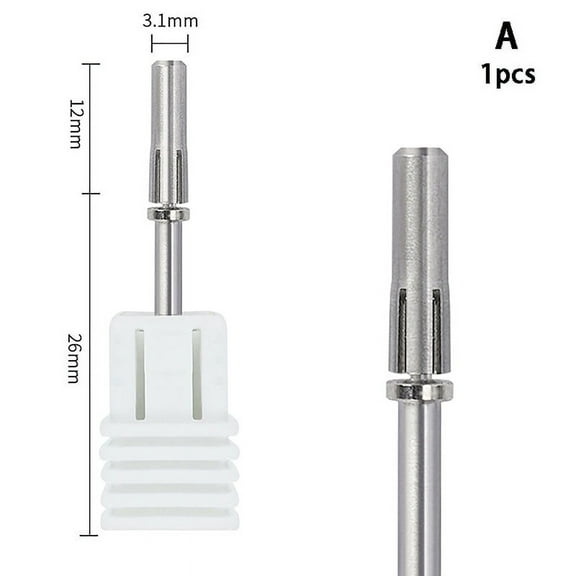 80/150/180/240 Sanding Bands Zebra Sand Ring Bit Manicure Pedicure Nail Electric Drill Machine Grinding Remover Cutter