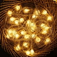 thumbnail image 6 of 3M LED Light Battery Crystal Ball Outdoor Garden Camping Light String 20 LED Lights Waterproof Garland Light Ramadan Decorations, 6 of 8
